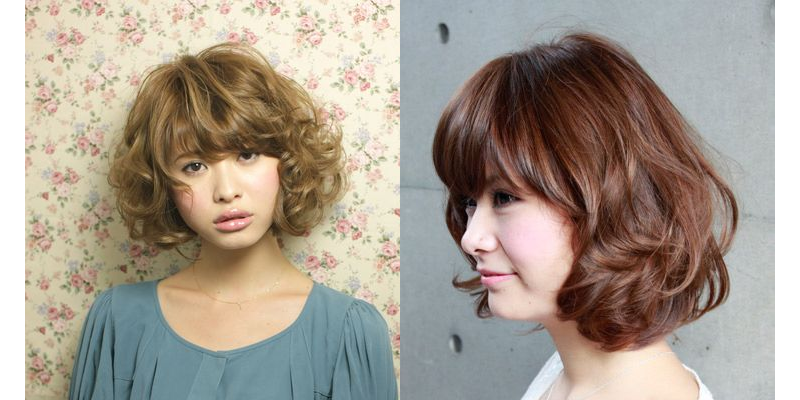 Model keriting gantung pendek