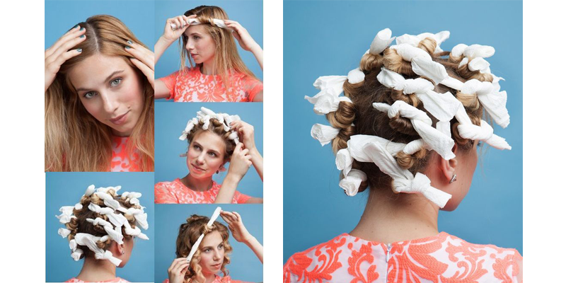 Keriting gantung dengan kertas