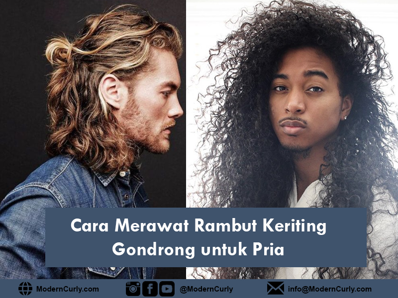 14 Cara Merawat Rambut Gondrong Keriting untuk Pria Agar Tetap Sehat